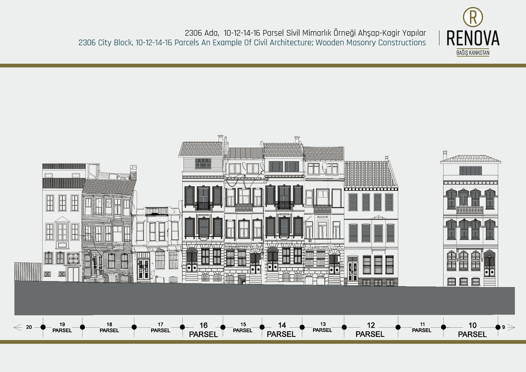 2306 Ada, 10-12-14-16 Parsel S.M.Ö. Ahşap-Kagir Yapılar